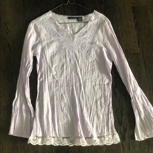 Lavender Women’s Long Sleeve Top